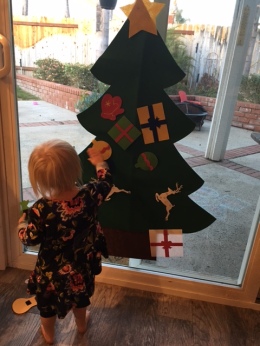 felt christmas tree for toddlers