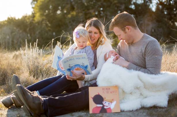 JK Coy Books baby shower season